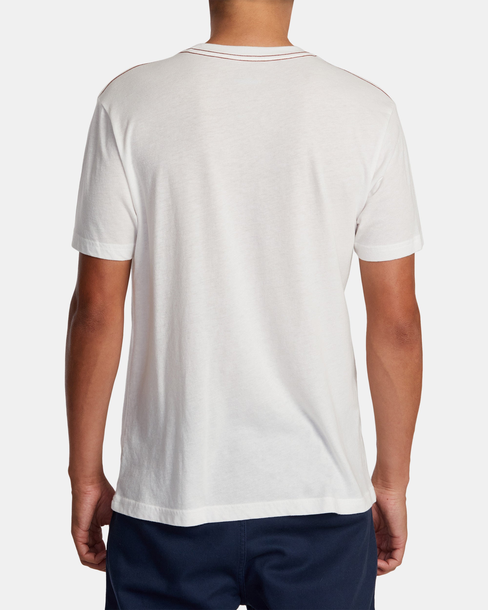 Big RVCA Short Sleeve Tee - Antique White | RVCA on sale