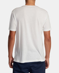 Big RVCA Short Sleeve Tee - Antique White | RVCA on sale