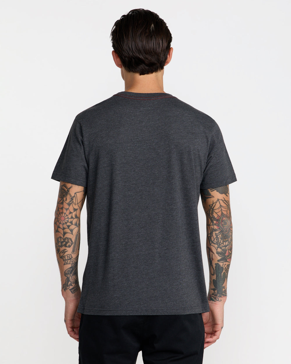 Big RVCA Short Sleeve Tee - Black/White | RVCA discount