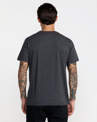 Big RVCA Short Sleeve Tee - Black/White | RVCA discount