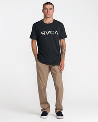 Big RVCA Short Sleeve Tee - Black | RVCA US
