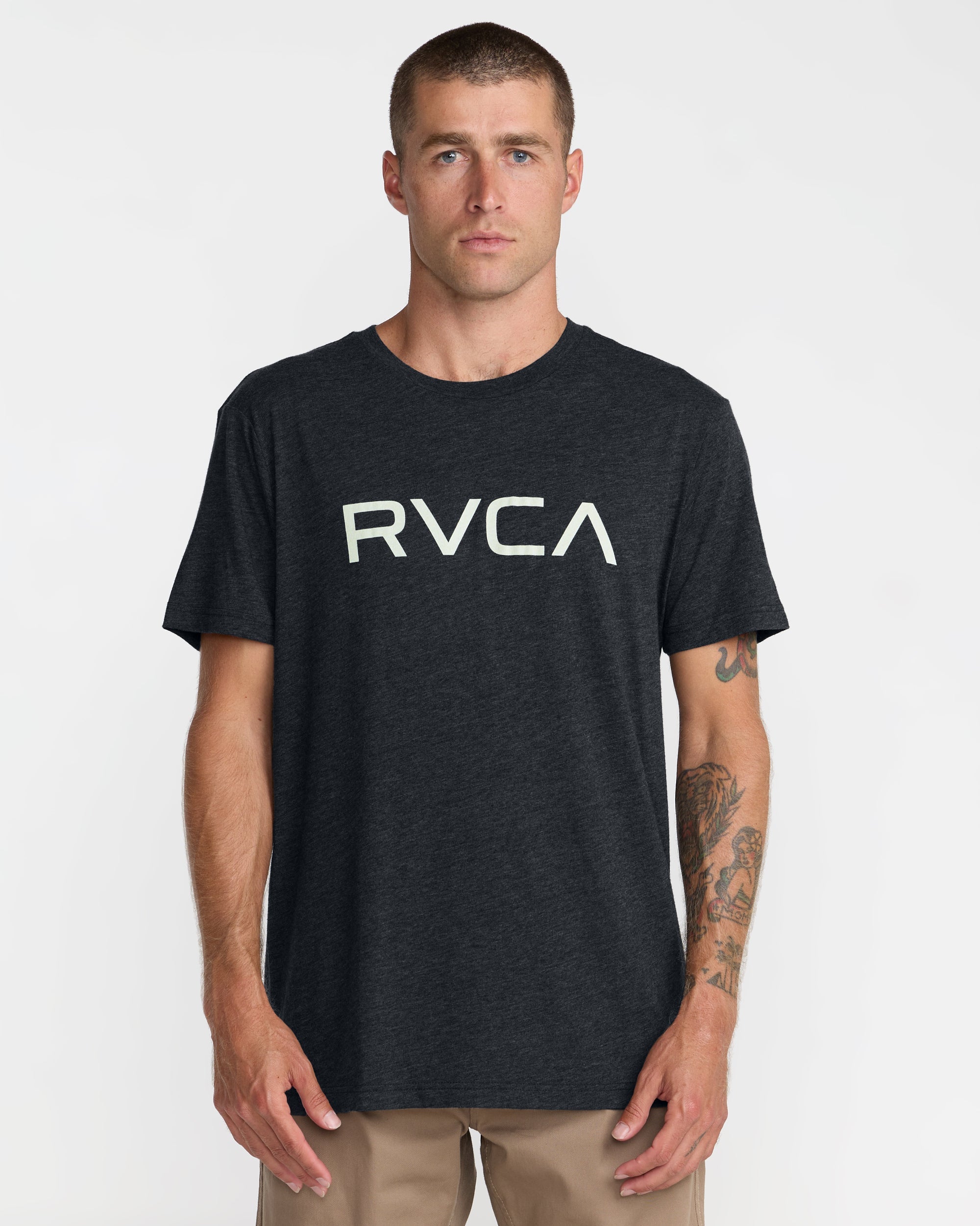 Big RVCA Short Sleeve Tee - Black | RVCA US