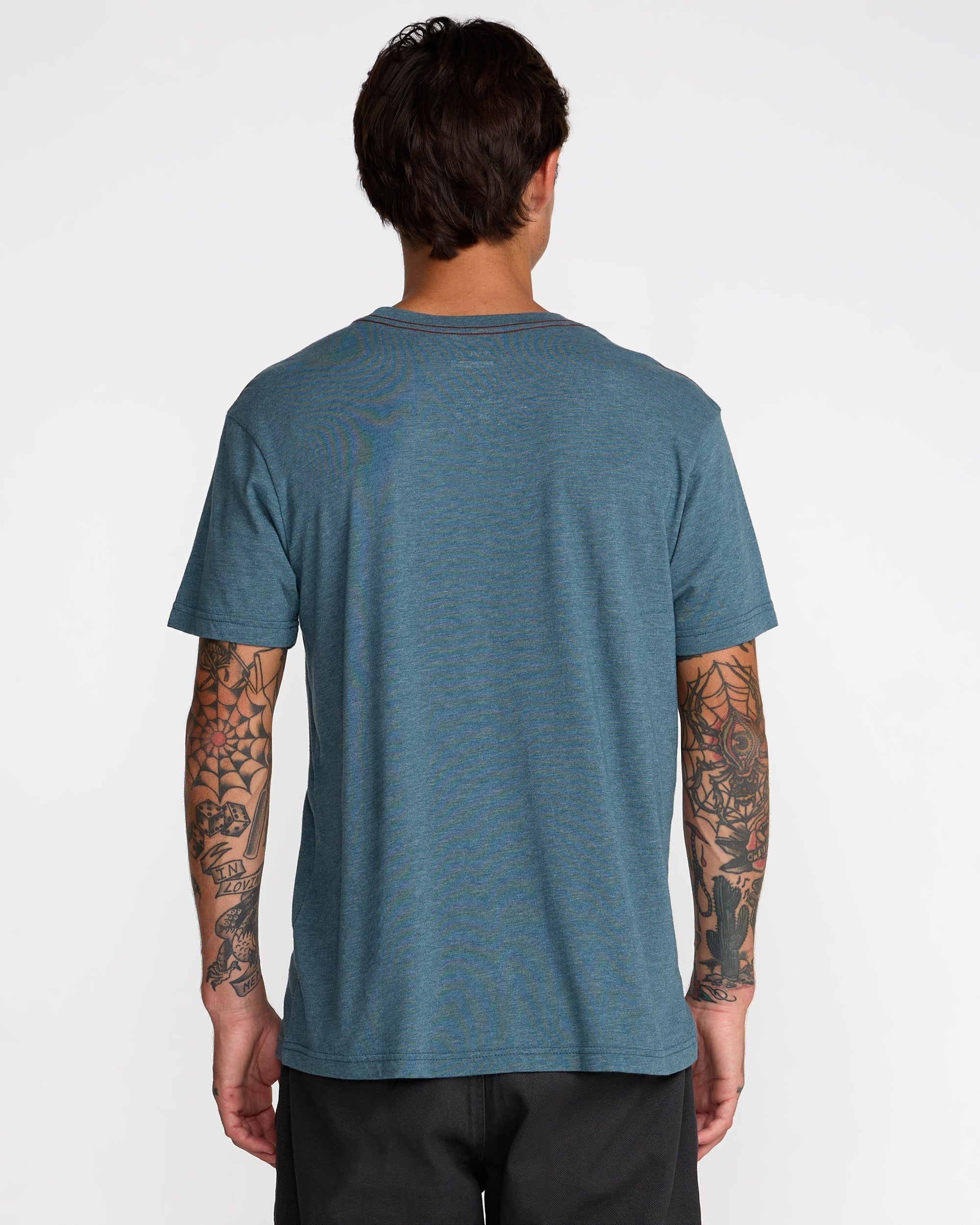 Big RVCA Short Sleeve Tee - Duck Blue | RVCA near me