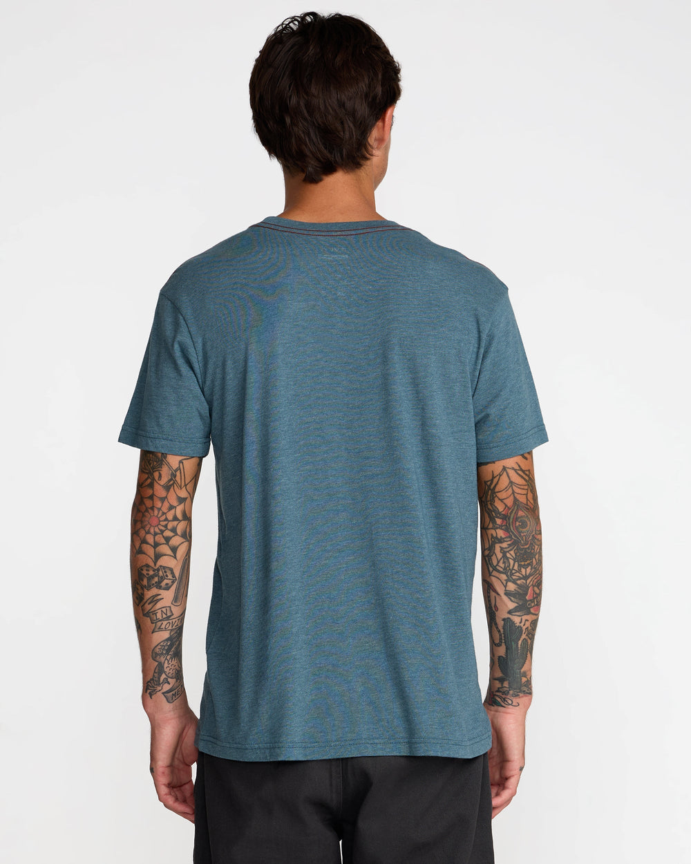 Big RVCA Short Sleeve Tee - Duck Blue | RVCA near me