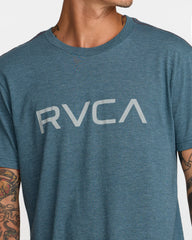 Big RVCA Short Sleeve Tee - Duck Blue | RVCA near me