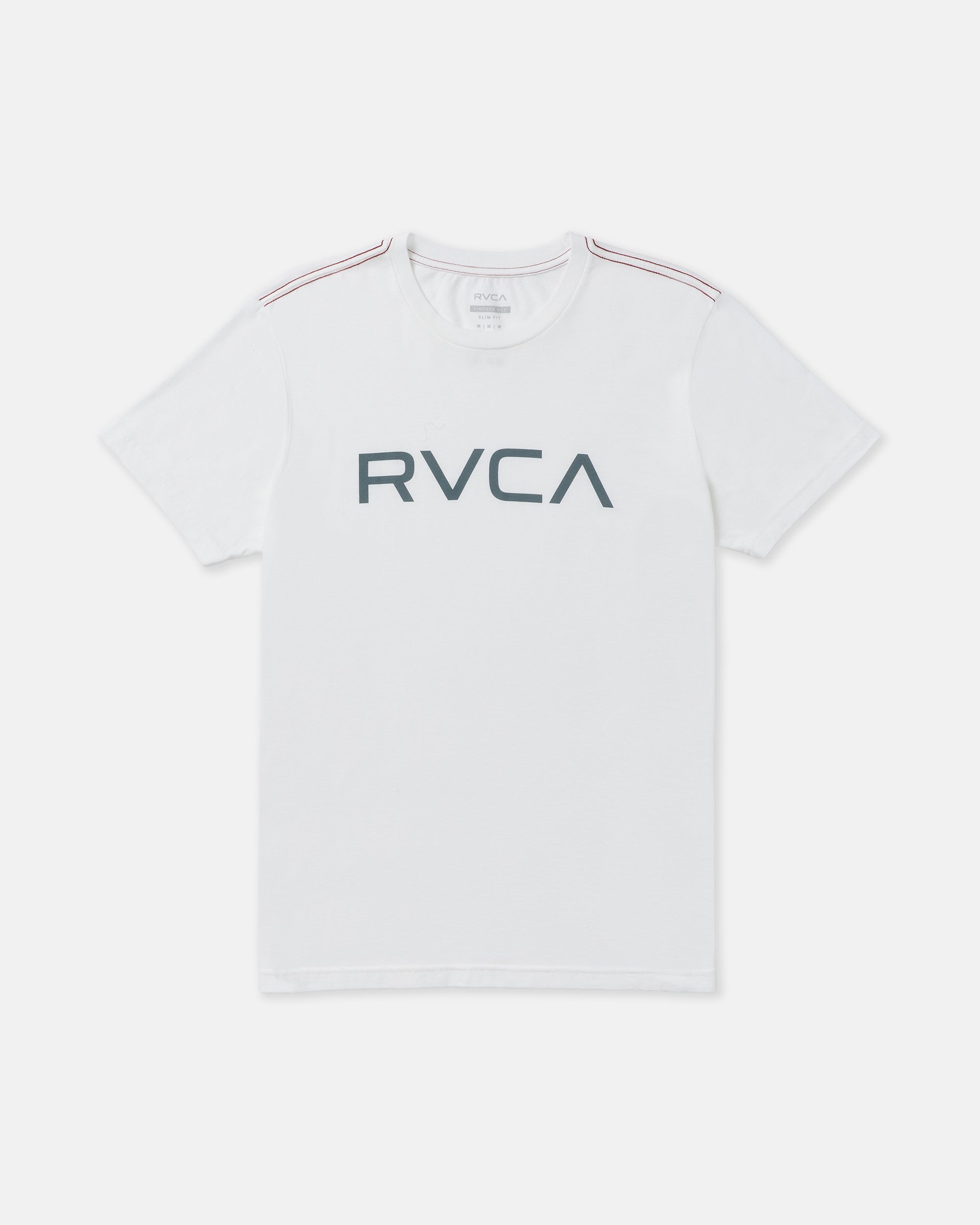 Big RVCA Short Sleeve Tee - Antique White | RVCA on sale