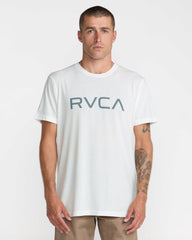 Big RVCA Short Sleeve Tee - Antique White | RVCA on sale