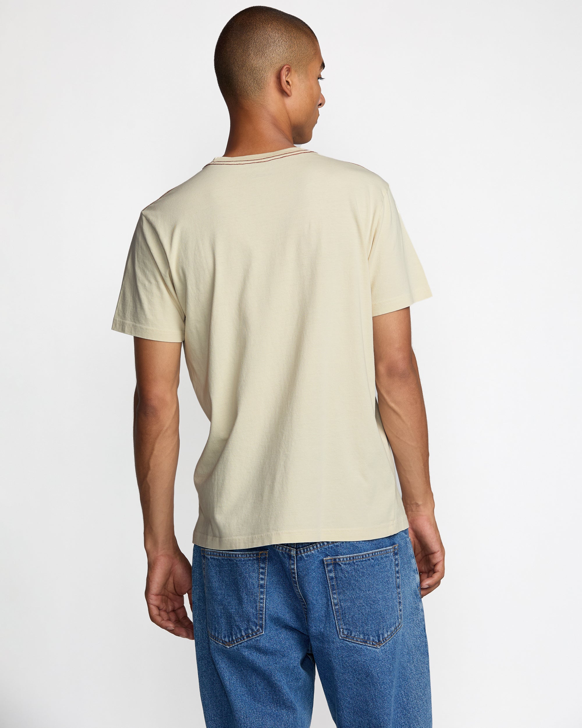 PTC 2 Pigment Short Sleeve - Ceramic | RVCA for sale