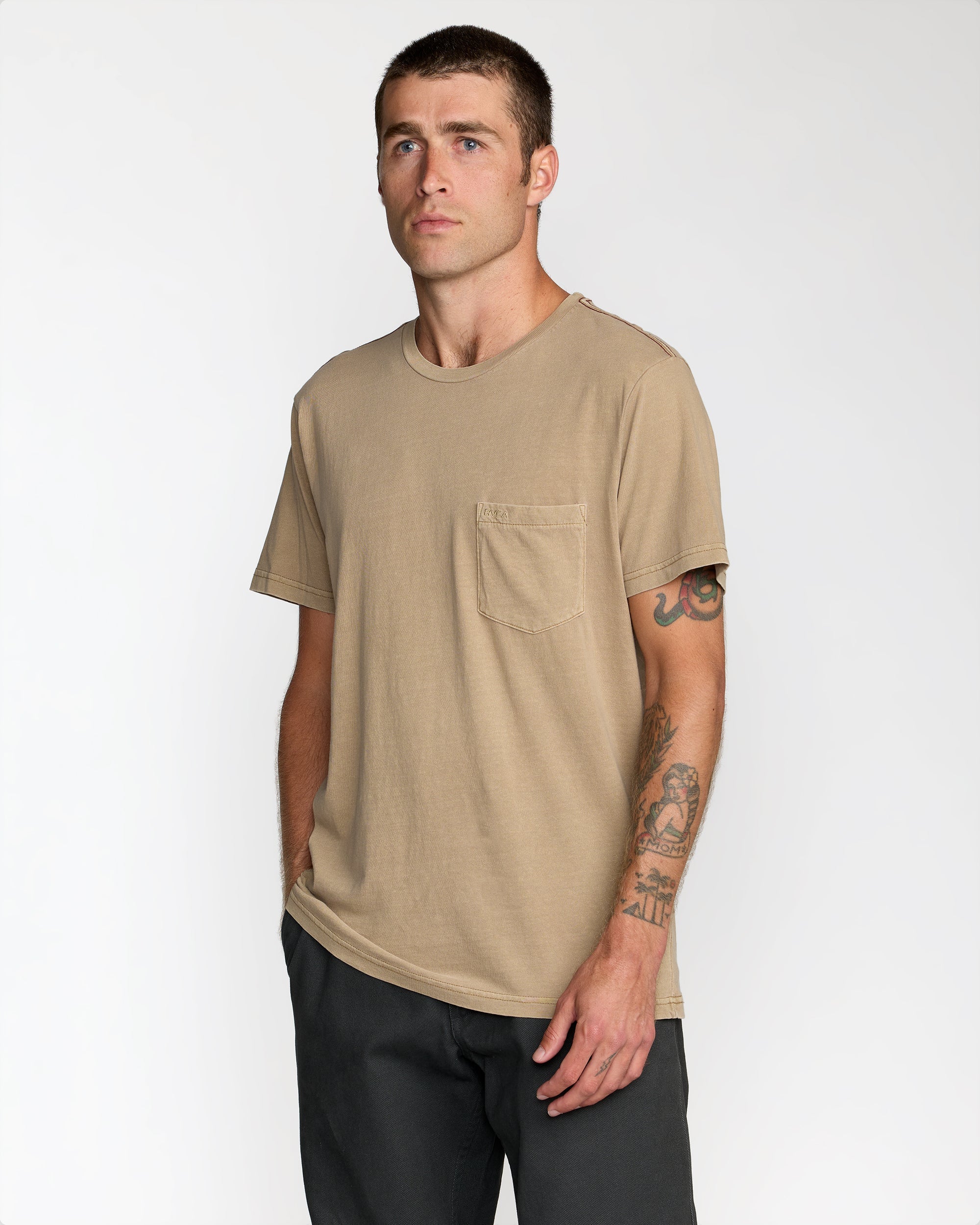 PTC 2 Pigment Short Sleeve Tee - Coyote | RVCA outlet
