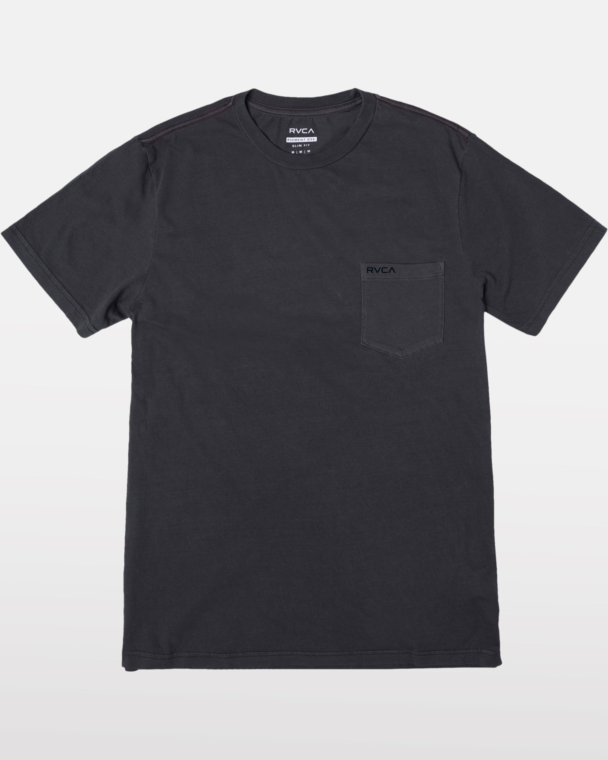 PTC 2 Pigment Short Sleeve Tee - Pirate Black | RVCA on sale