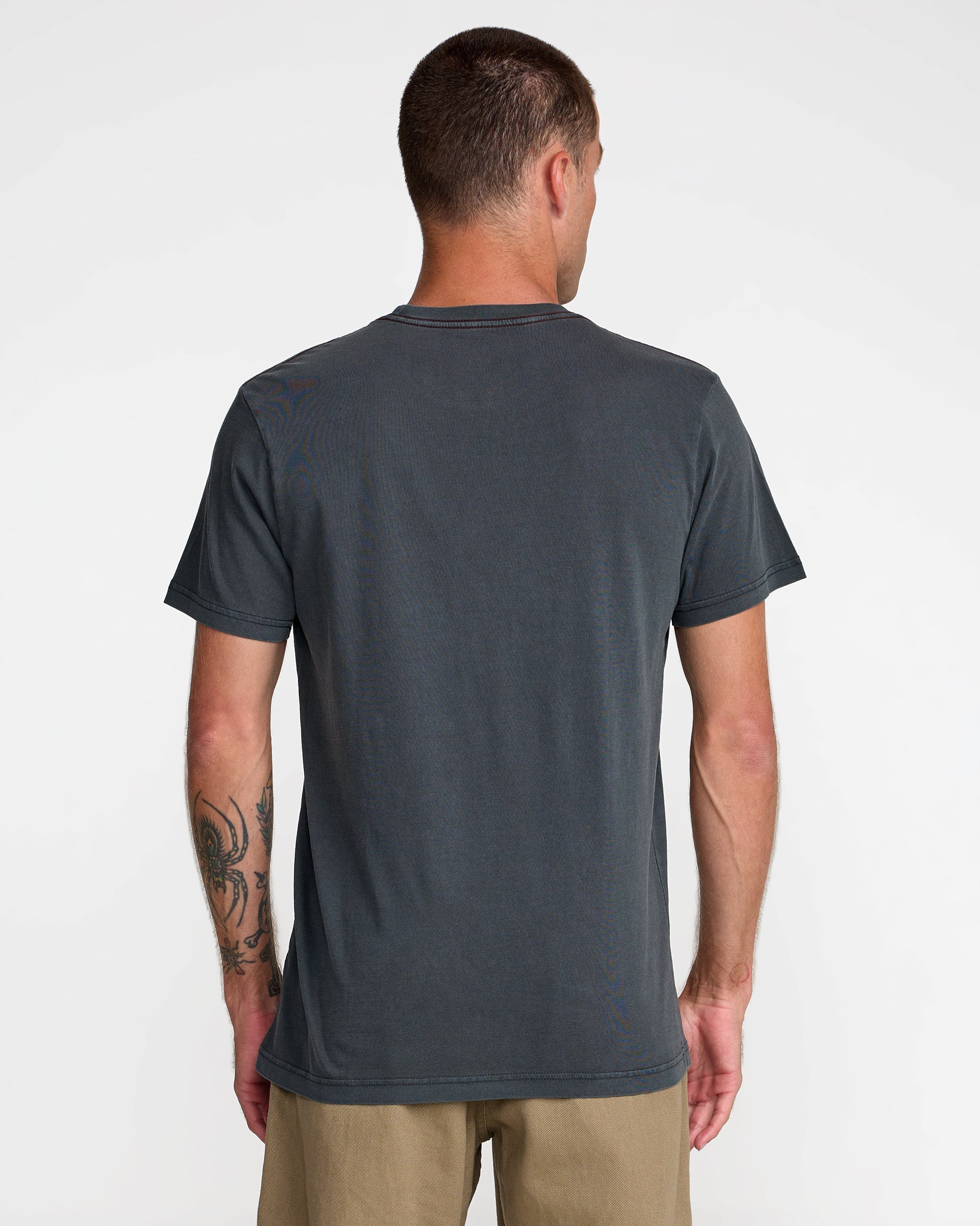PTC 2 Pigment Short Sleeve Tee - Pirate Black | RVCA on sale