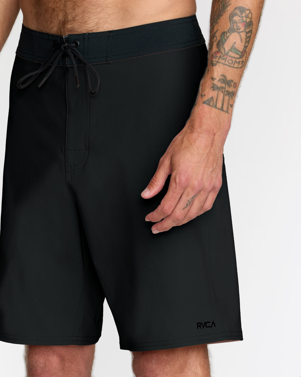 VA Boardshort Solid - Black | RVCA for sale