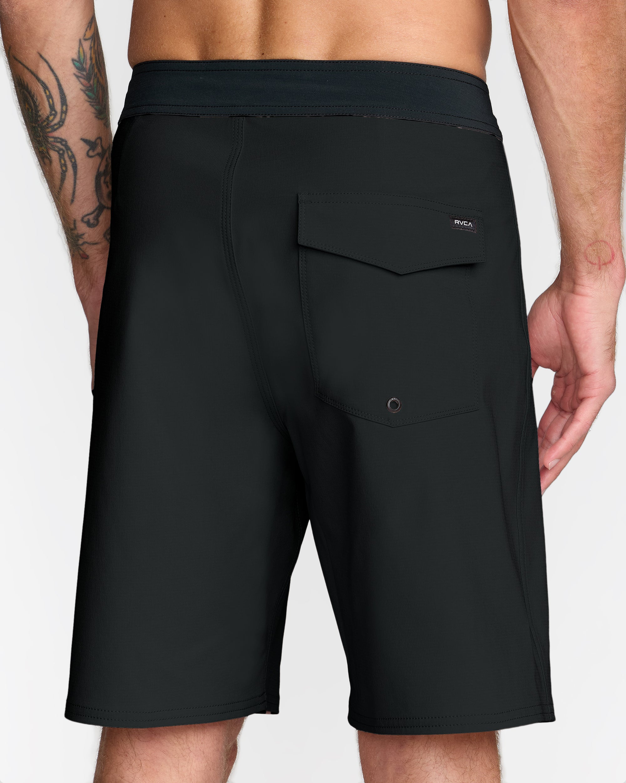 VA Boardshort Solid - Black | RVCA for sale