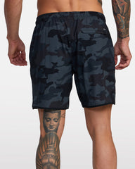Yogger Stretch 17" Short - Camo | RVCA online