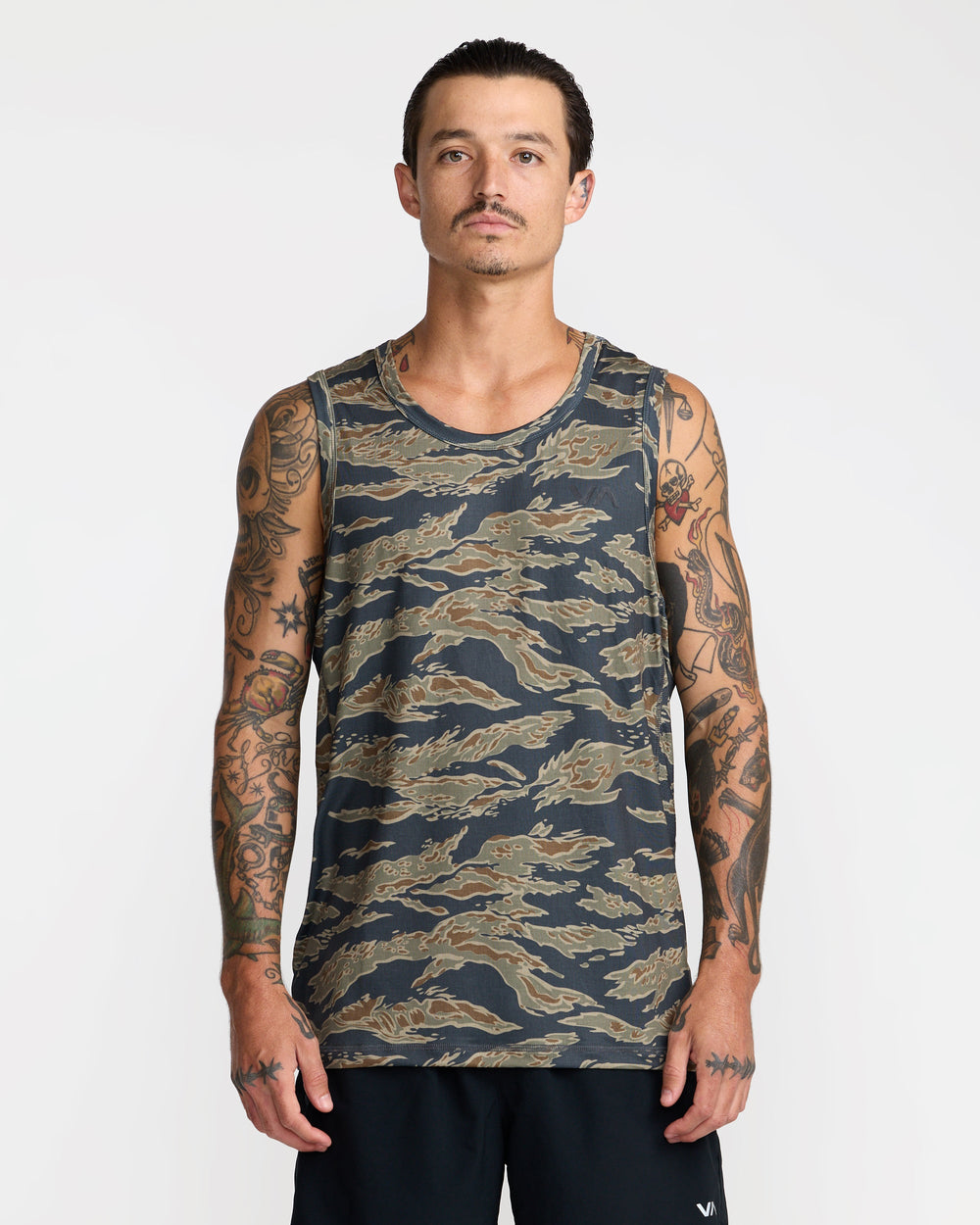 Sport Vent Sleeveless Tank Top - Tiger Camo | RVCA discount