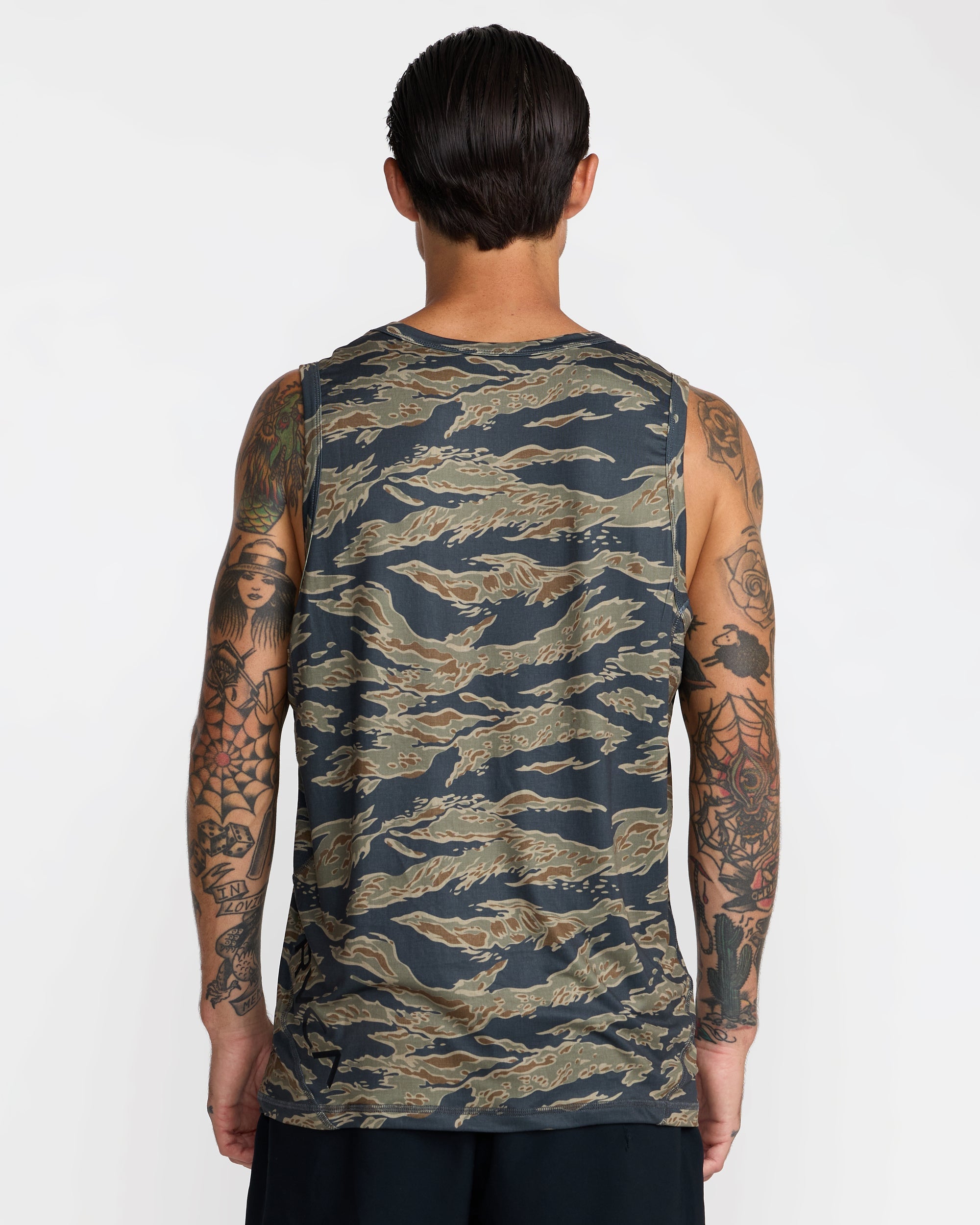 Sport Vent Sleeveless Tank Top - Tiger Camo | RVCA discount