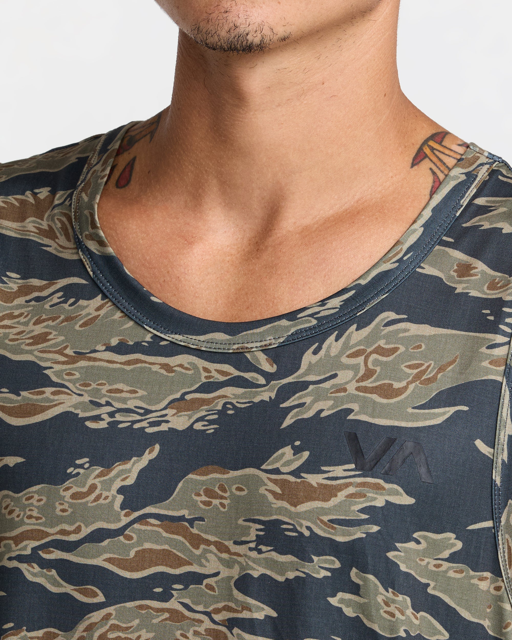 Sport Vent Sleeveless Tank Top - Tiger Camo | RVCA discount